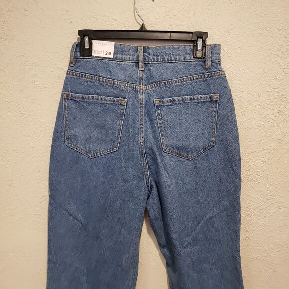 PacSun Jeans Womens High Rise Straight Button Fly Jean Size 26 NWT - Picture 7 of 7